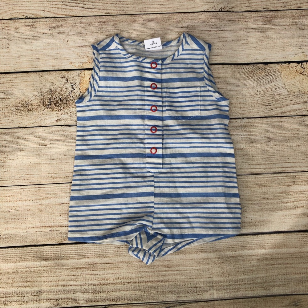 Egg-Baby Boy’s Romper